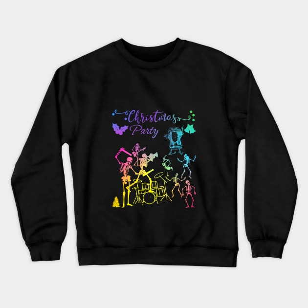 Christmas Party Crewneck Sweatshirt by Jimmynice